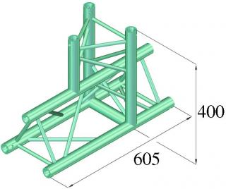 Deco lock DQ3-PAT37, 90 (3-point truss system)