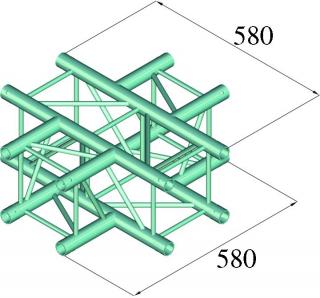 Deco lock DQ4-PAC41 (4-point truss system)