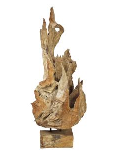 Dekorativní socha z přírodního dřeva, 160 cm (Dekorativní socha z přírodního dřeva, 160 cm)