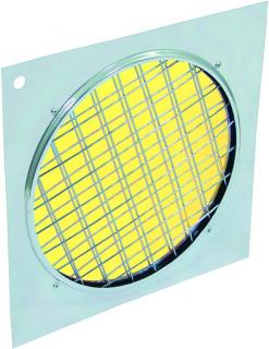 Dichrofiltr PAR 64 žlutý, stříbrný rámeček (Dichroic color filters)