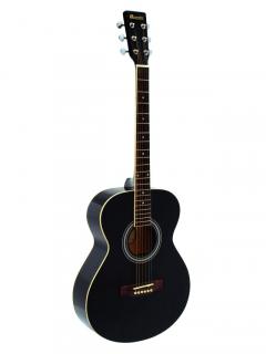 Dimavery AW-303, akustická kytara typu Folk, černá (Akustická kytara typu Folk)