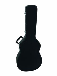 Dimavery deluxe kufr pro westernovou kytaru, černý (Tvarovaný kufr pro akustickou kytaru)
