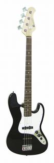 Dimavery JB-302, elektrická baskytara, černá (Elektrická baskytara typu Jazz Bass)
