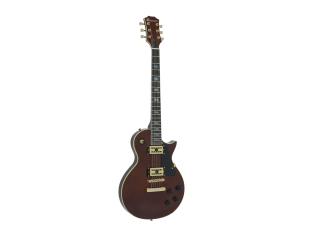 Dimavery LP-700 elektrická kytara, hnědá (Elektrická kytara typu Les Paul)