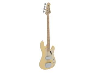 Dimavery PB-550, elektrická baskytara, blond (Elektrická baskytara typu Precision, vintage styl)