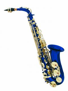 Dimavery SP-30 Es alt saxofon, modrý (Es alt saxofon)