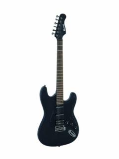 Dimavery ST-312, elektrická kytara, černá matná (Elektrická kytara typu Strat)