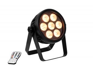 Eurolite LED 4C-7 Silent Slim reflektor, 7x 8W HCL LED, DMX (Slim LED RGBW reflektor)
