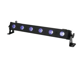 Eurolite LED BAR-6 QCL světelná lišta, 6x 4W RGBA LED (LED světelná lišta s RGBA QCL LED)