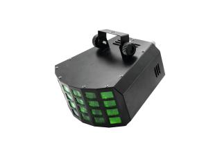 Eurolite LED Derby 2x 18W HCL, paprskový efekt (Klasický paprskový efekt v LED provedení)