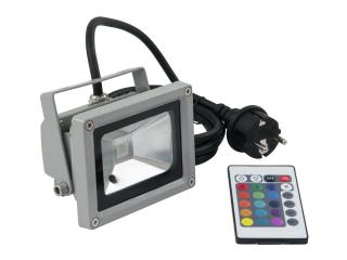 Eurolite LED IP FL-10 COB RGB 120 s dálkovým ovladačem (RGB reflektor)