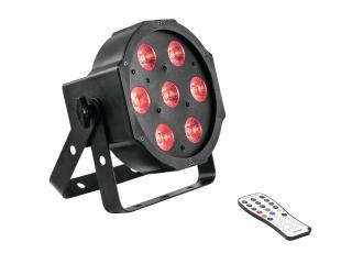 Eurolite LED SLS-7 DMX, 7x 10W TCL LED, IR, reflektor (LED reflektor osazený 7x 10W TCL LED)