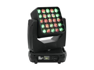 Eurolite LED TMH-X25 otočná hlavice Zoom, 25x12W RGBW LED, DMX (25 x 12W RGBW, DMX, motorický zoom.)