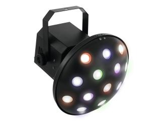 Eurolite LED Zig Zag 6x 3W, paprskový efekt (Klasický barevný paprskový efekt)