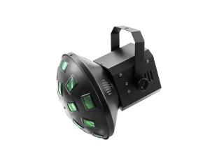 Eurolite LED Zig Zag 6x 3W RGBAW-UV, paprskový efekt (Paprskový LED efekt, Strobo, RGBAW+UV)