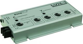Eurolite LVH-1 S-video distribuční zesilovač (Čtyři oddělené výstupy, konektory mini-DIN-4)
