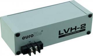 Eurolite LVH-2 video rozbočovač (75 Ohm vstupy a výstupy s konektory BNC)
