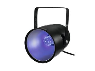 Eurolite UV-Spot, 1x 5W UV LED E27 (Kompaktní LED UV reflektor)
