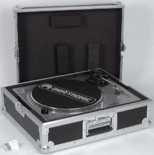 Gramo case Tour Pro, profesionální přepravní gramofonní kurf černý (Tour verze oblíbeného casu)