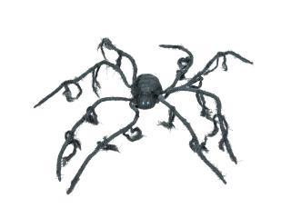 Halloween animovaný pavouk s LED očima (Halloween pavouk s LED očima)