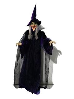 Halloweenská postava čarodějnice, 175 cm (Halloween čarodějnice)