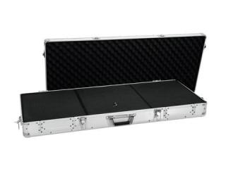 Konzole univerzální, 1090 x 480 x 155mm, tvarovatelná pěna, stříbrnái (Professional DJ flight case)