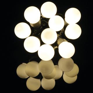 Lyyt BOF10WW, venkovní LED světelný řetěz, 10x LED lamp, barva teplá bílá, IP44 (Venkovní LED světelný řetěz)