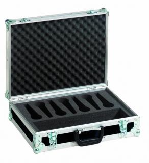 Mikrofonní kufr Pro 7, černý (Pro 7 mikrofonů)