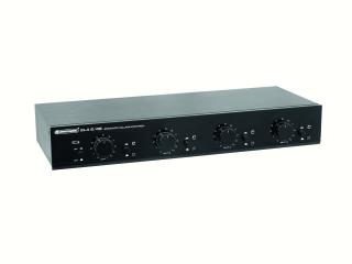 Omnitronic 2/4-zónový PA ovladač hlasitosti 100W stereo, černý (4-kanálový ovladač hlasitosti pro nízkoimpedanční)