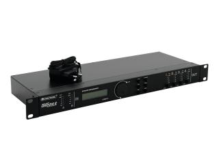 Omnitronic DXO-24E, digitální výhybka (Digitální stereo aktivní crossover a PC software)