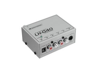 Omnitronic LH-040, gramofonní předzesilovač (Malý pomocník nejen pro DJe)