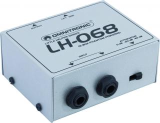 Omnitronic LH-068, DI-box, phantom napájení (DI box s phantomovým napájením)