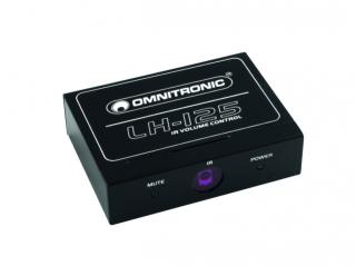 Omnitronic LH-125 IR ovladač hlasitosti (Stereo volume controller with IR remote control)