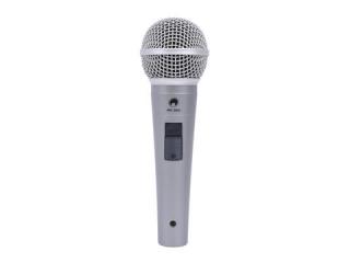 Omnitronic MIC 85S, dynamický mikrofon s vypínačem (Kovový dynamický mikrofon)