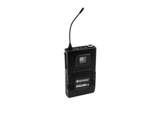 Omnitronic MOM-10BT4 kapesní bezdrátový UHF vysílač (Kapesní UHF vysílač)
