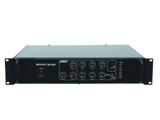 Omnitronic MP-180, 100V mixážní zesilovač, 180W (100V mixážní zesilovač, 4-16 Ohmů, 180W)