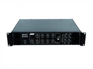 Omnitronic MPVZ-180.6, 100V 6-zónový mixážní zesilovač, 180W (100V 6-zónový mixážní zesilovač)