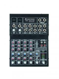 Omnitronic MRS-1002USB mixážní pult (Přenosný a lehký mixer)