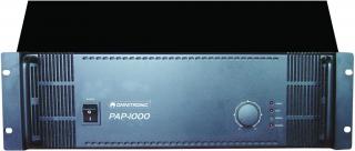 Omnitronic PAP-1000, 100V zesilovač, 1000W (100V zesilovač, 4-16 Ohmů, 1000W)