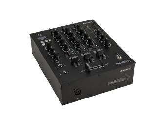 Omnitronic PM-322P, 3-kanálový mixážní pult s MP3/BT přehrávačem (DJ mixážní pult s MP3/BT)