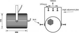 Omnitronic PS-20 (6,5" projekční 100V reprobox)