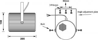 Omnitronic PS-25 (2x 5" projekční 100V reprobox)