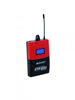 Omnitronic STR-500, bezdrátový vysílač pro IEM-500 (Optional pocket receiver for IEM-500)
