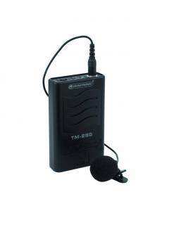 Omnitronic TM-250 VHF 214.00 MHz, bezdrát.vysílač + klop.mikrofon (Set obsahuje vysílač a klopový mikrofon)