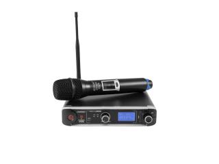 Omnitronic UHF-301, 1-kanálový bezdrátový mikrofonní set 823-832 MHz / 863-865 MHz (1-kanálový bezdrátový mikrofonní set 823-832 / 863)