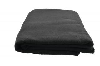 Opona bavlněná, černá, šíře 296 cm, cena / m (Multifunkční akustická tkanina)