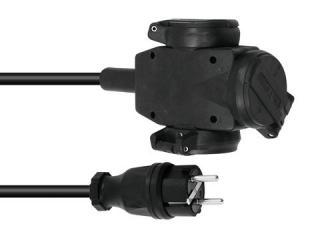 Prodlužovací kabel 3x2,5, délka 3m, 3x zásuvka (Prodlužovací kabel)