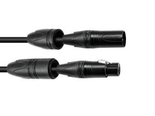 PSSO DMX cable IP 3pin 7,5m černý (Dependable DMX cable)