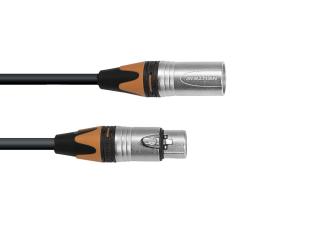 PSSO DMX kabel XLR/XLR, 3-pólový, 3 m (DMX kabel XLR/XLR)