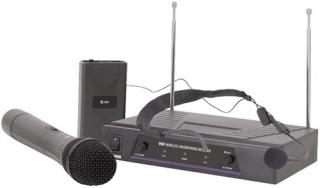 QTX VHN2, 2-kanálový bezdrátový mikrofonní set 173,8 MHz / 174,8 MHz (2-kanálový bezdrátový mikrofonní set 173,8 MHz / 1)